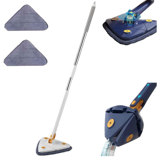 TRAPEADOR 360° DE MICROFIBRA CON EXPRIMIDOR.