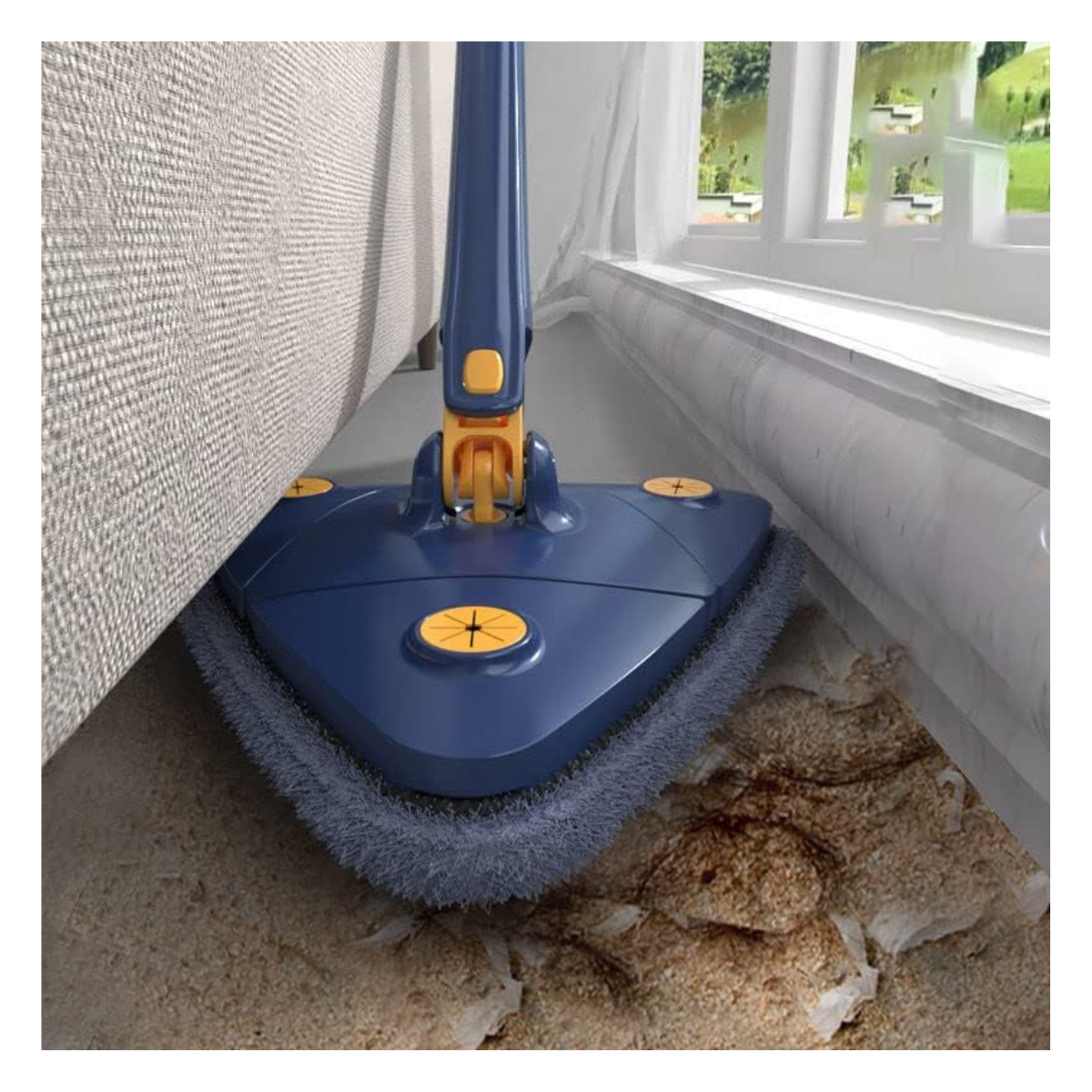 TRAPEADOR 360° DE MICROFIBRA CON EXPRIMIDOR.