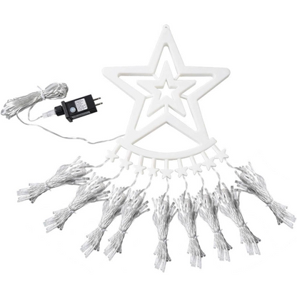 GUIRNALDA DE ÁRBOL NAVIDEÑO CON LUCES LED.