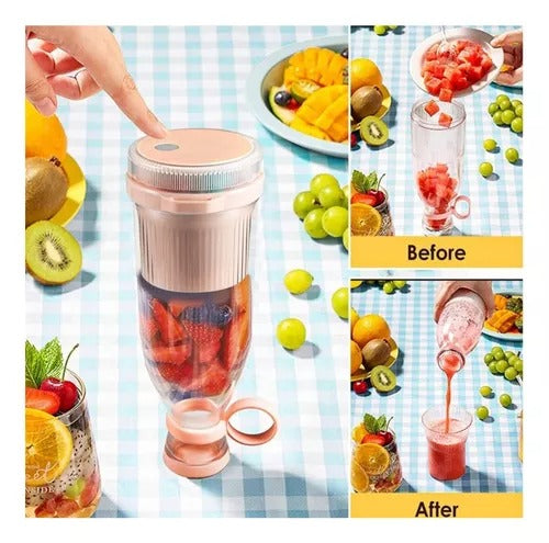 MINI LICUADORA PORTATIL.