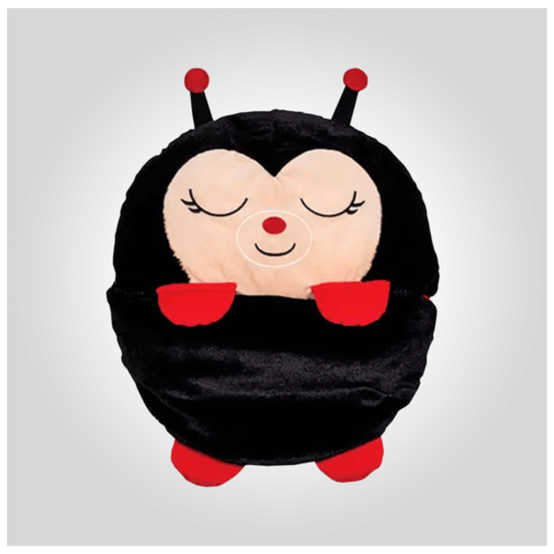 SACO DE DORMIR 2 EN 1 CON DISEÑO DE CATARINA.