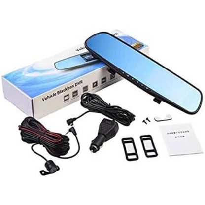 CÁMARA ESPEJO DE AUTO, HD 1080P.