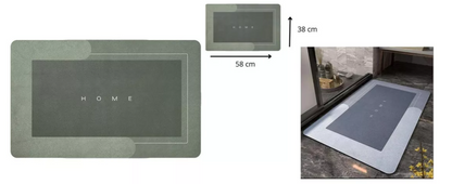 ALFOMBRA DE BAÑO ABSORBENTE Y ANTIDESLIZANTE.