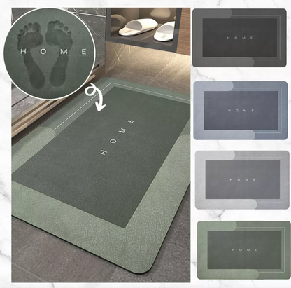 ALFOMBRA DE BAÑO ABSORBENTE Y ANTIDESLIZANTE.