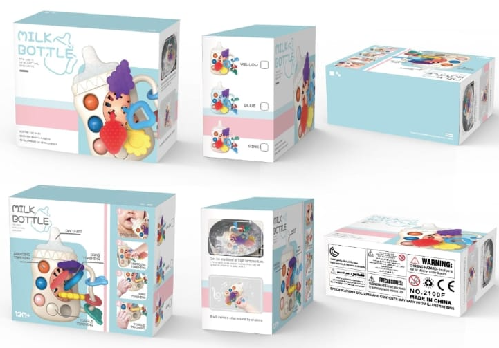 SONAJERO Y MORDEDOR PARA BEBES DESDE LOS 18 MESES.