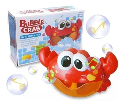 CANGREJO TIRA BURBUJAS PARA BAÑO.
