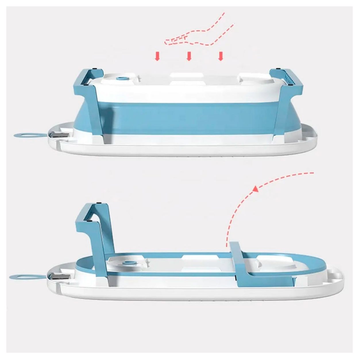 BAÑERA CON TERMOMETRO PARA BEBÉ.